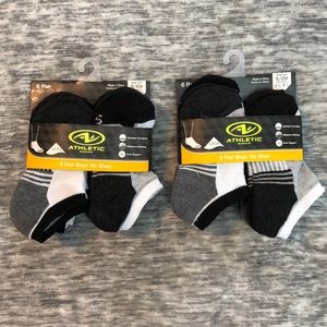 2Packs - Athletic Works 6pair Boys socks